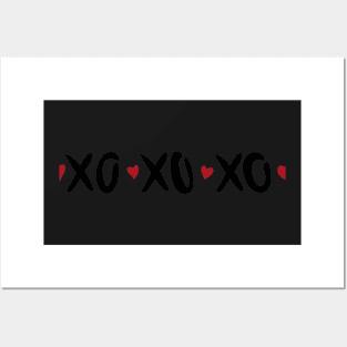 xo xo xo Posters and Art